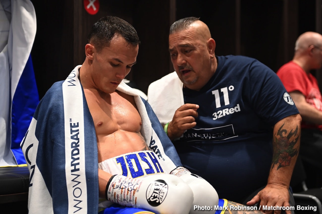 Image: Josh Warrington says he's 'Gutted' over Lara rematch ending