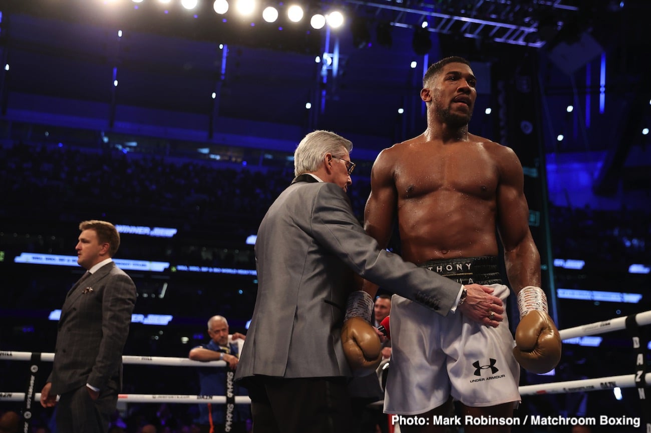 Image: Anthony Joshua asking for trouble against Deontay Wilder says Tony Bellew