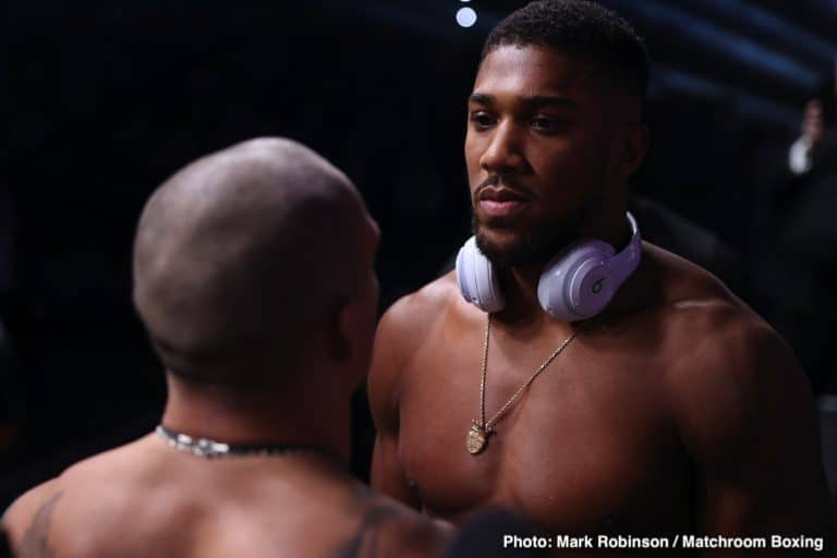 Image: Anthony Joshua will be "ruthless" against Usyk - says Hearn