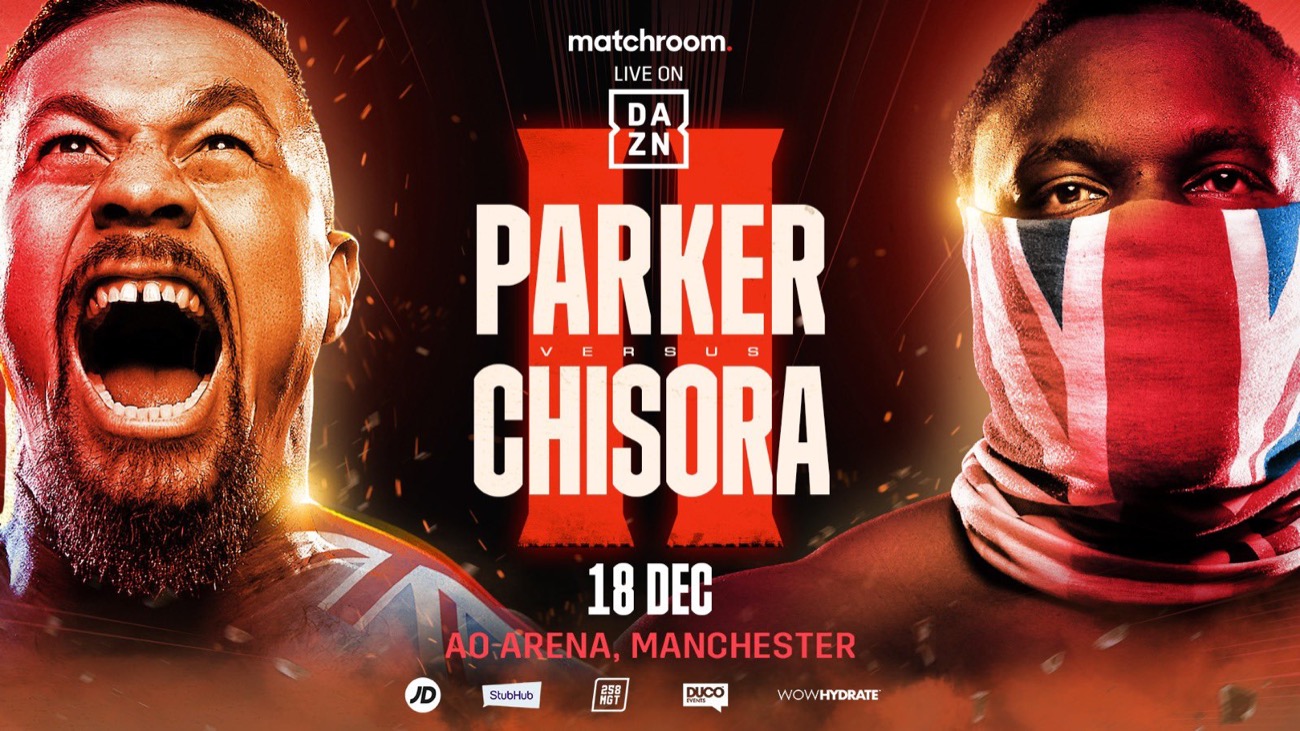 Image: Joseph Parker vs. Dereck Chisora rematch announced for Dec.18th