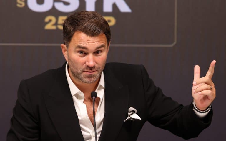 Image: Eddie Hearn reacts to Tyson Fury's laughing video, says he bottled it