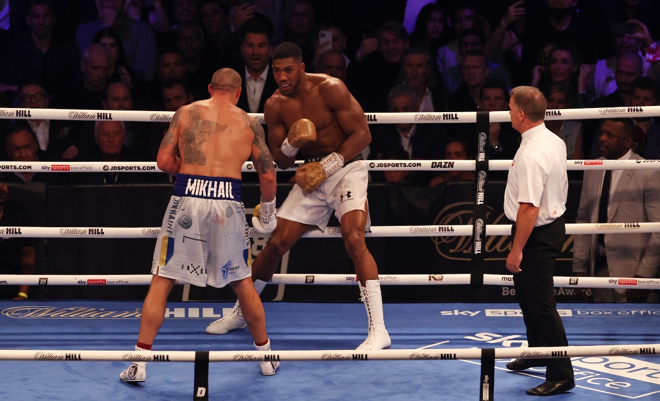 Image: Anthony Joshua is a "Spent force" says Colin Hart