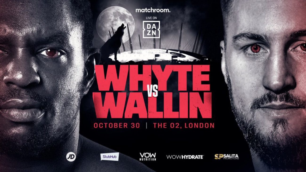 Image: Dillian Whyte injured, Otto Wallin fight off for Oct.30th