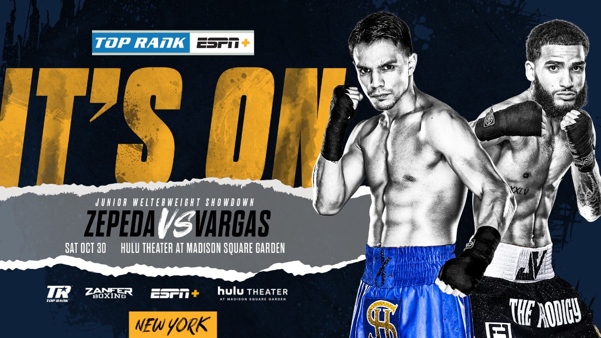 Jose Zepeda vs. Josue Vargas on Oct. 30th, LIVE on ESPN+ ⋆ Boxing News 24