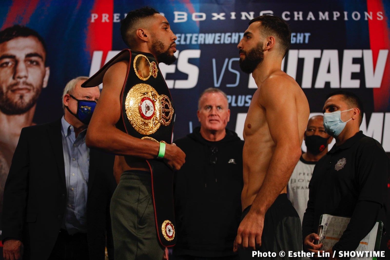 Image: LIVE: James vs. Butaev, Ennis vs. Dulorme Showtime Weigh In Live Stream