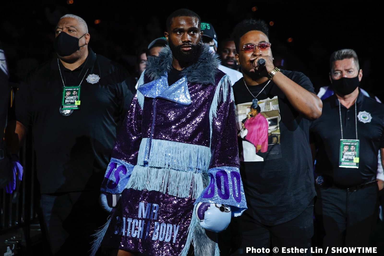 Terence Crawford, Keith Thurman boxing photo