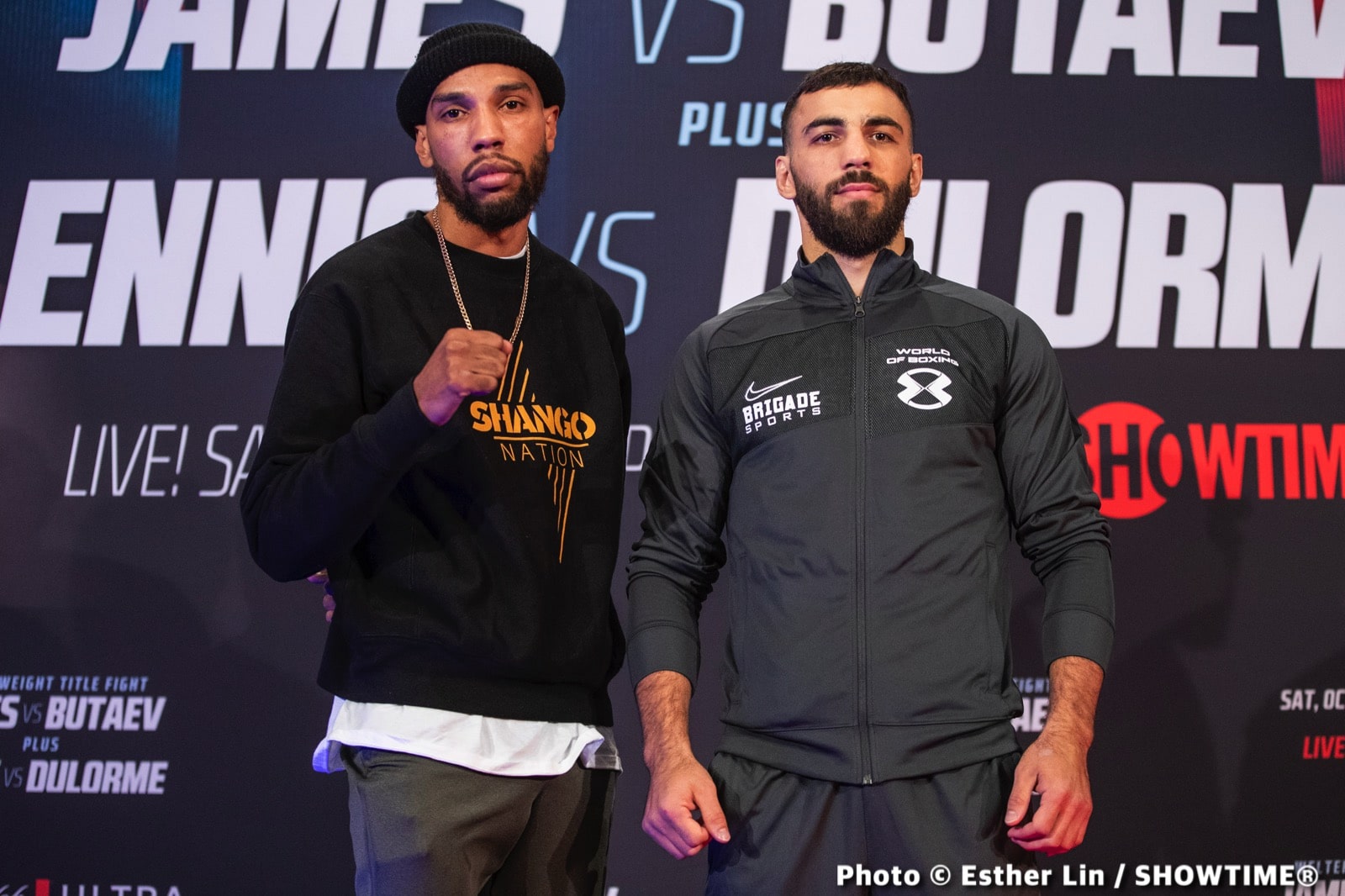 Image: James - Butaev & Ennis -Dulorme - final press quotes & photos