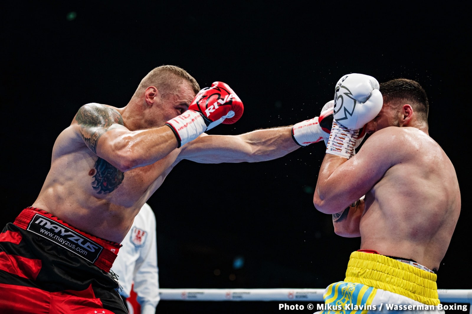 Image: Boxing Results: Mairis Briedis Defends World Titles With TKO Win Over Mann