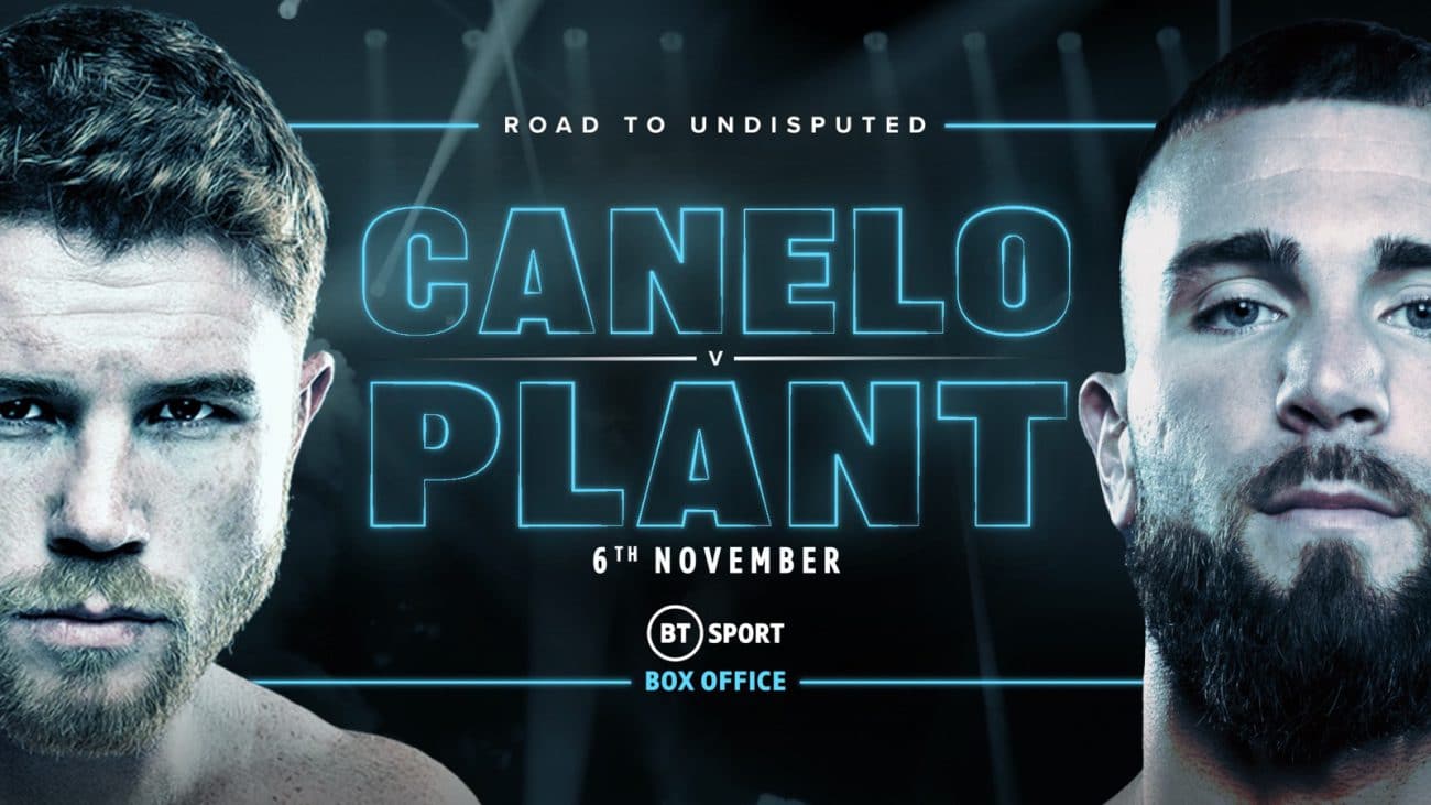 Image: Caleb Plant says Canelo will learn a lesson on Nov.6th