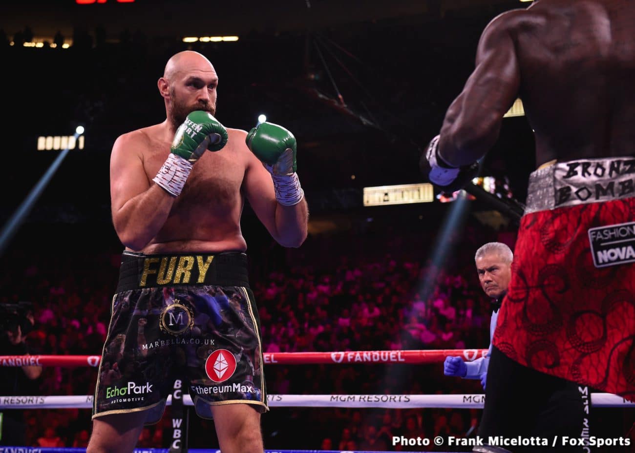Tyson Fury, Dillian Whyte boxing photo and news image