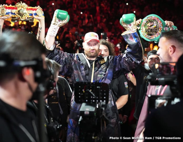 Image: Eddie Hearn believes Tyson Fury could vacate his WBC title