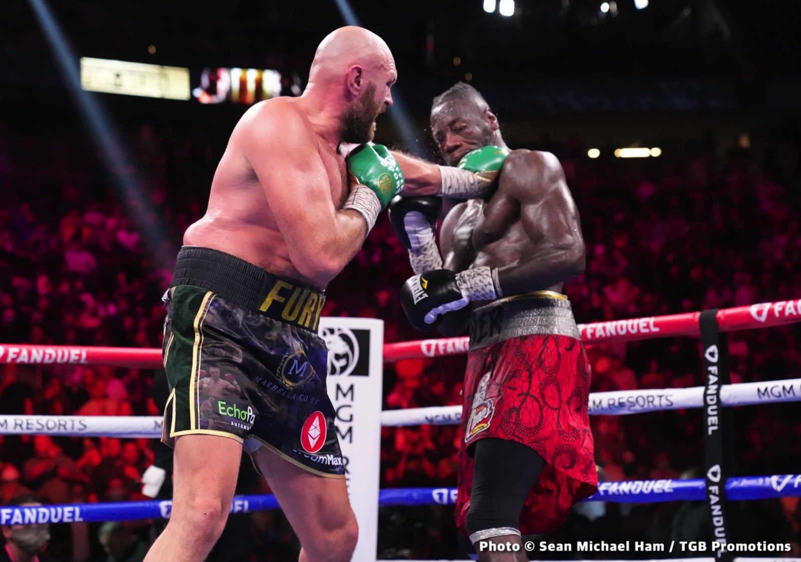 Image: Tyson Fury bent out of shape over Deontay Wilder not shaking his hand