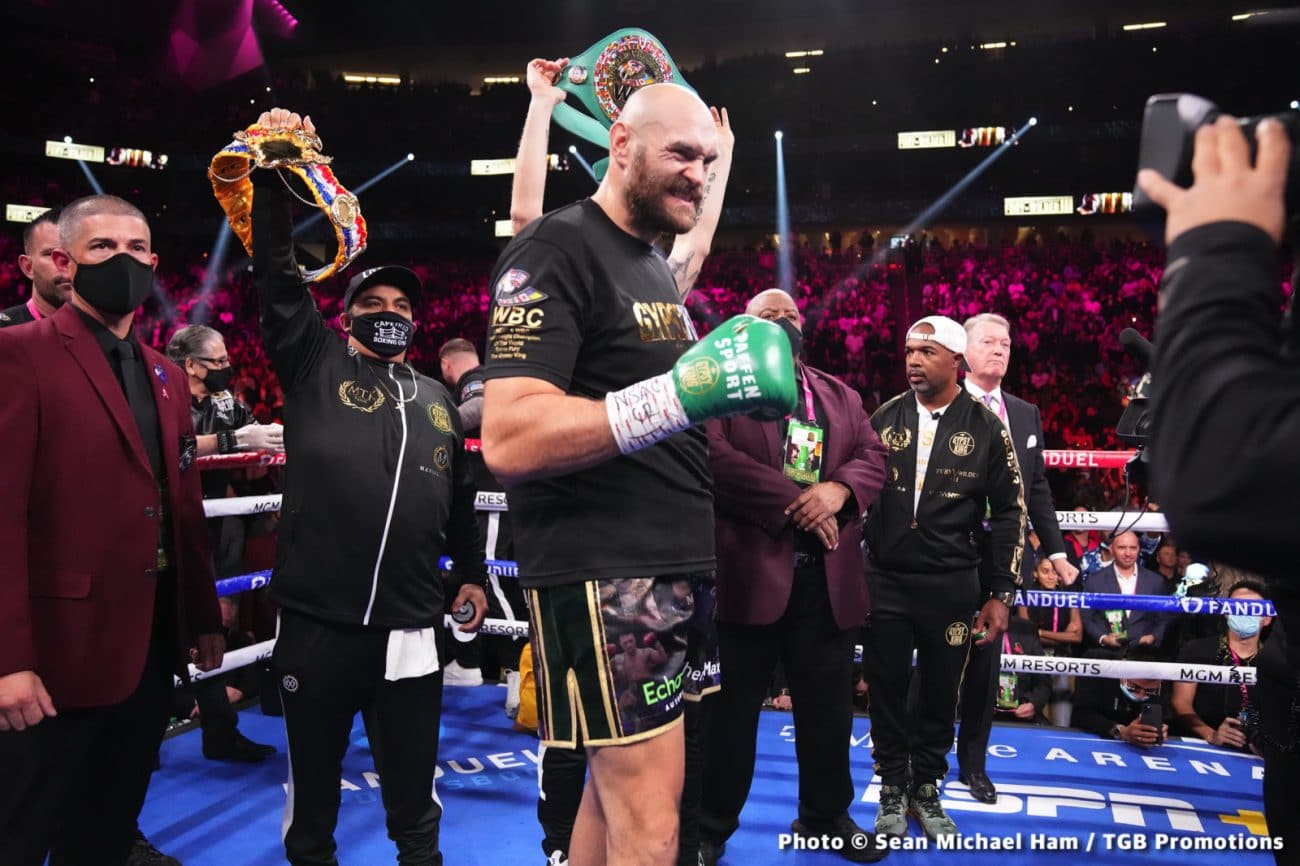 Image: Tyson Fury fires back at Dereck Chisora for picking Joshua to beat him
