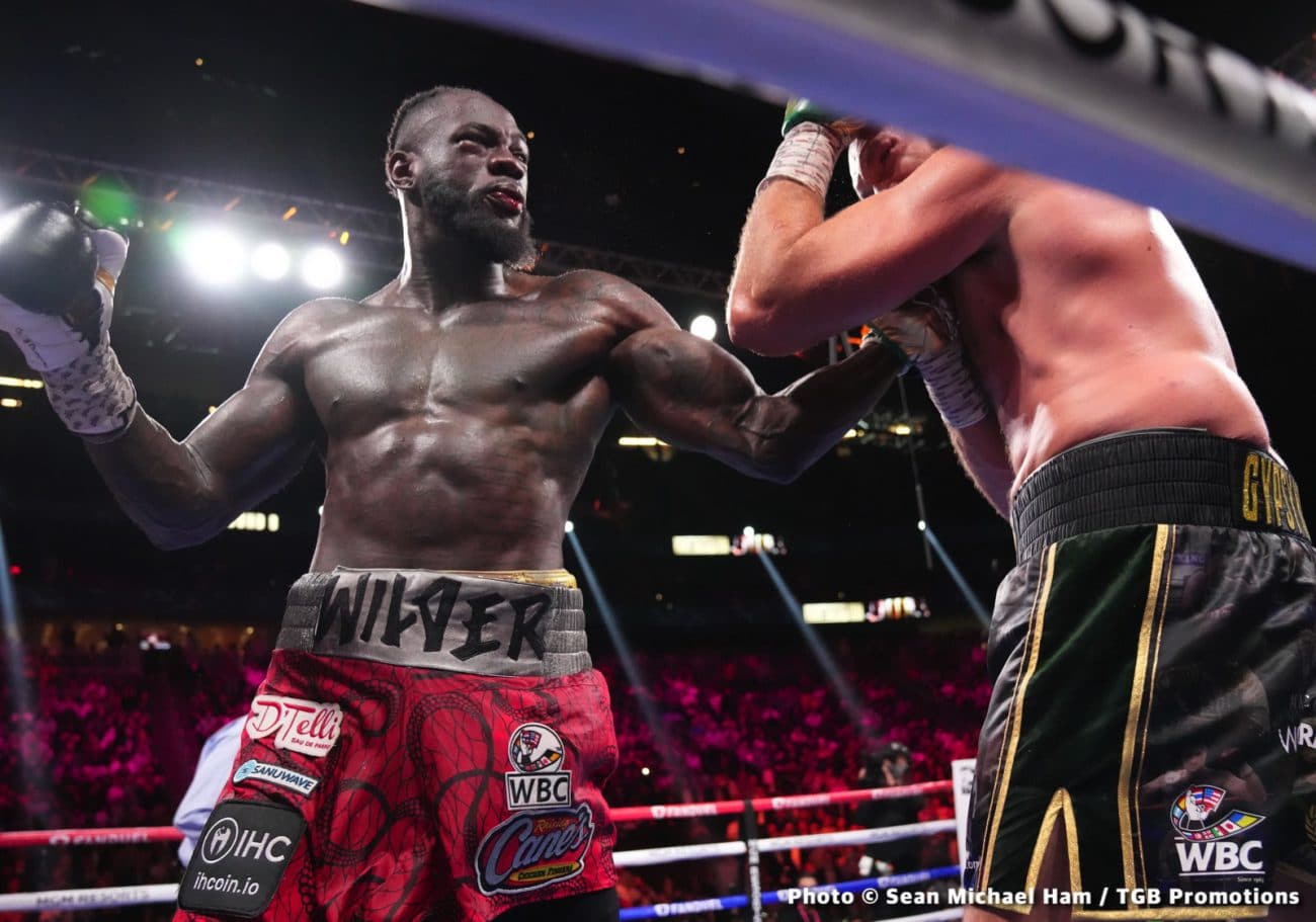 Image: Deontay Wilder talks comeback to the sport