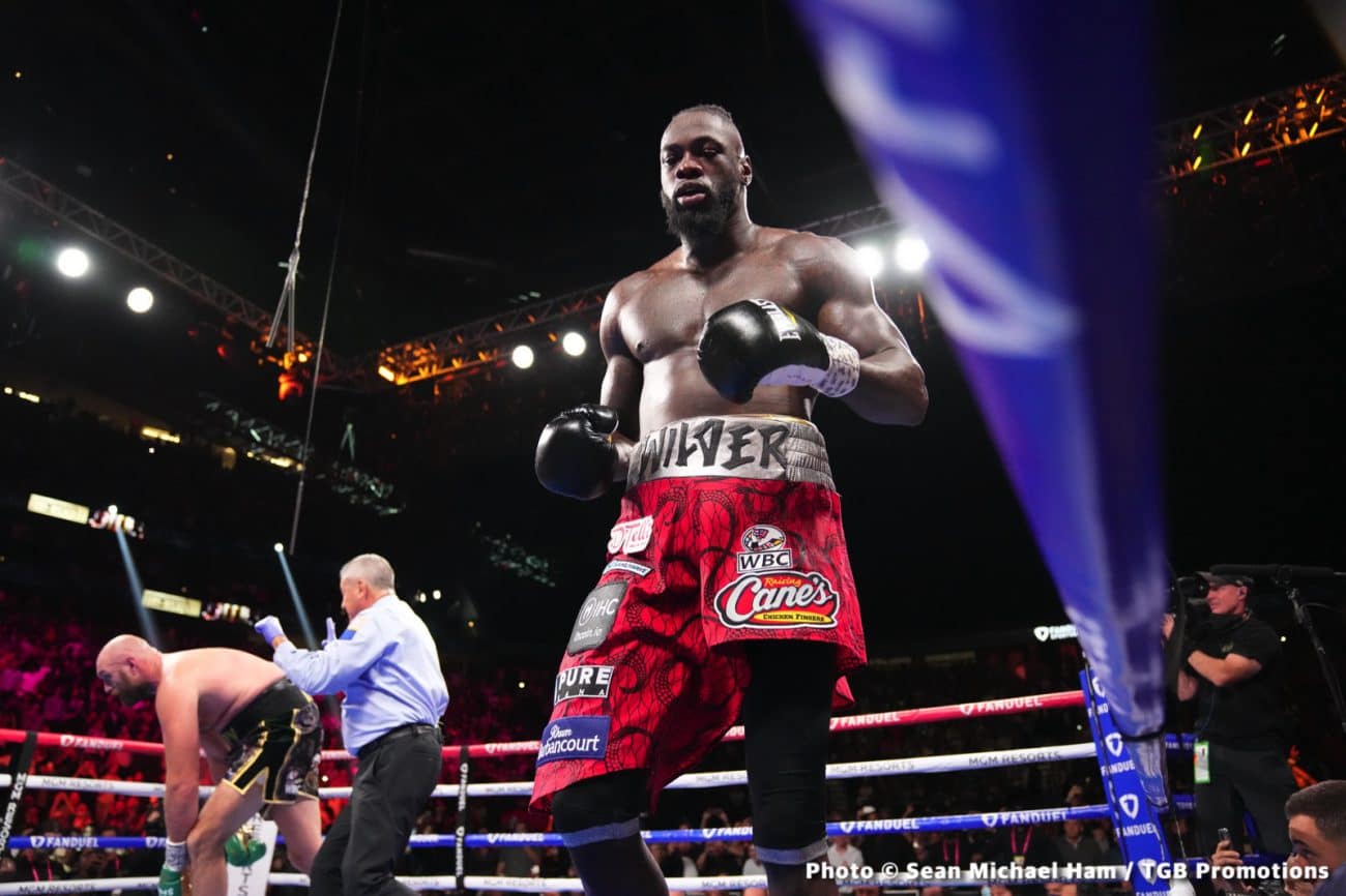 Image: Deontay Wilder confirms he'll fight again