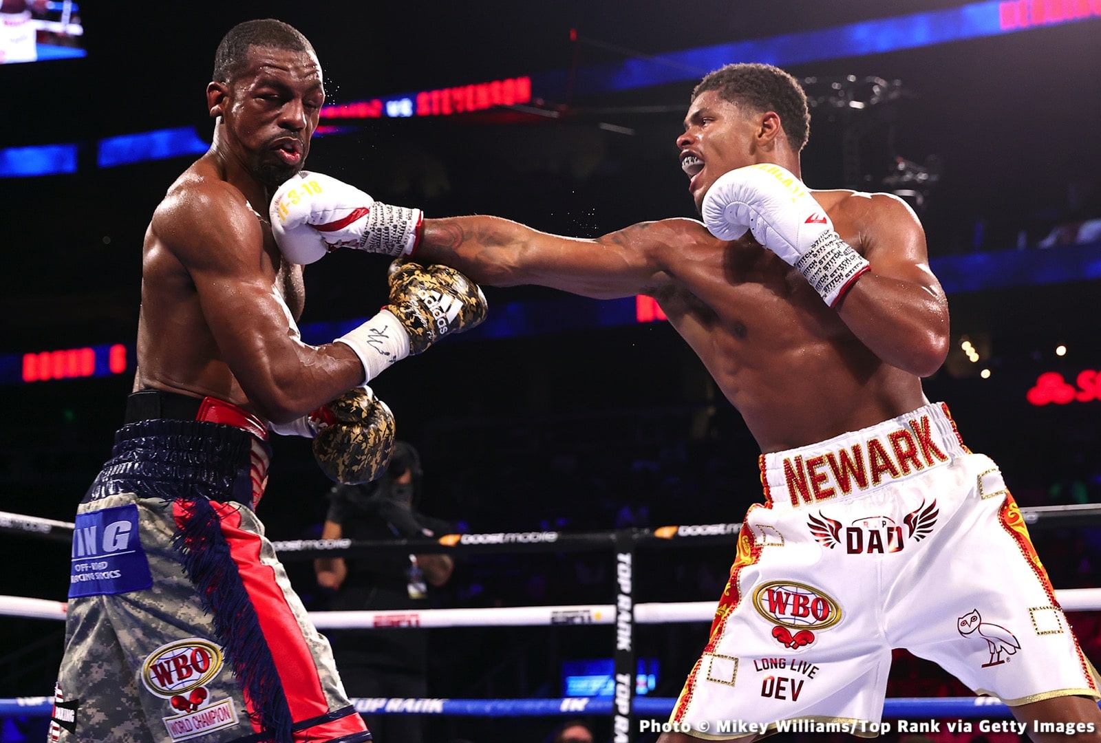 Image: Results: Jamel Herring uncertain about future after losing title to Stevenson