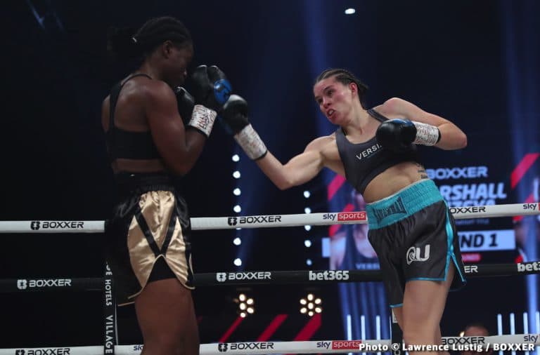 Image: Results / Photos: Marshall Stops Muzeya, Sets Sights On Claressa Shields For Early 2022