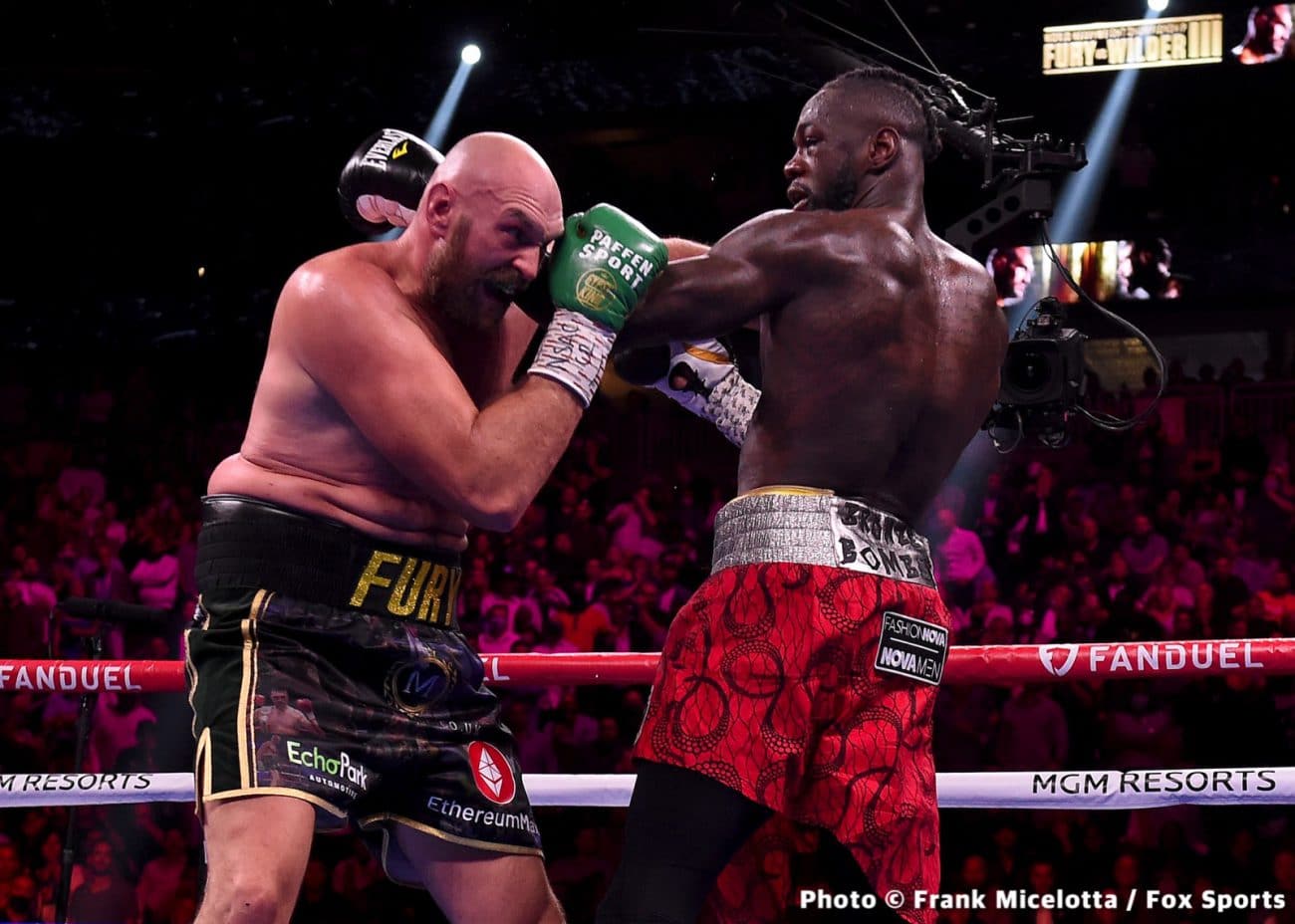 Image: Fury vs. Wilder 3 - live results