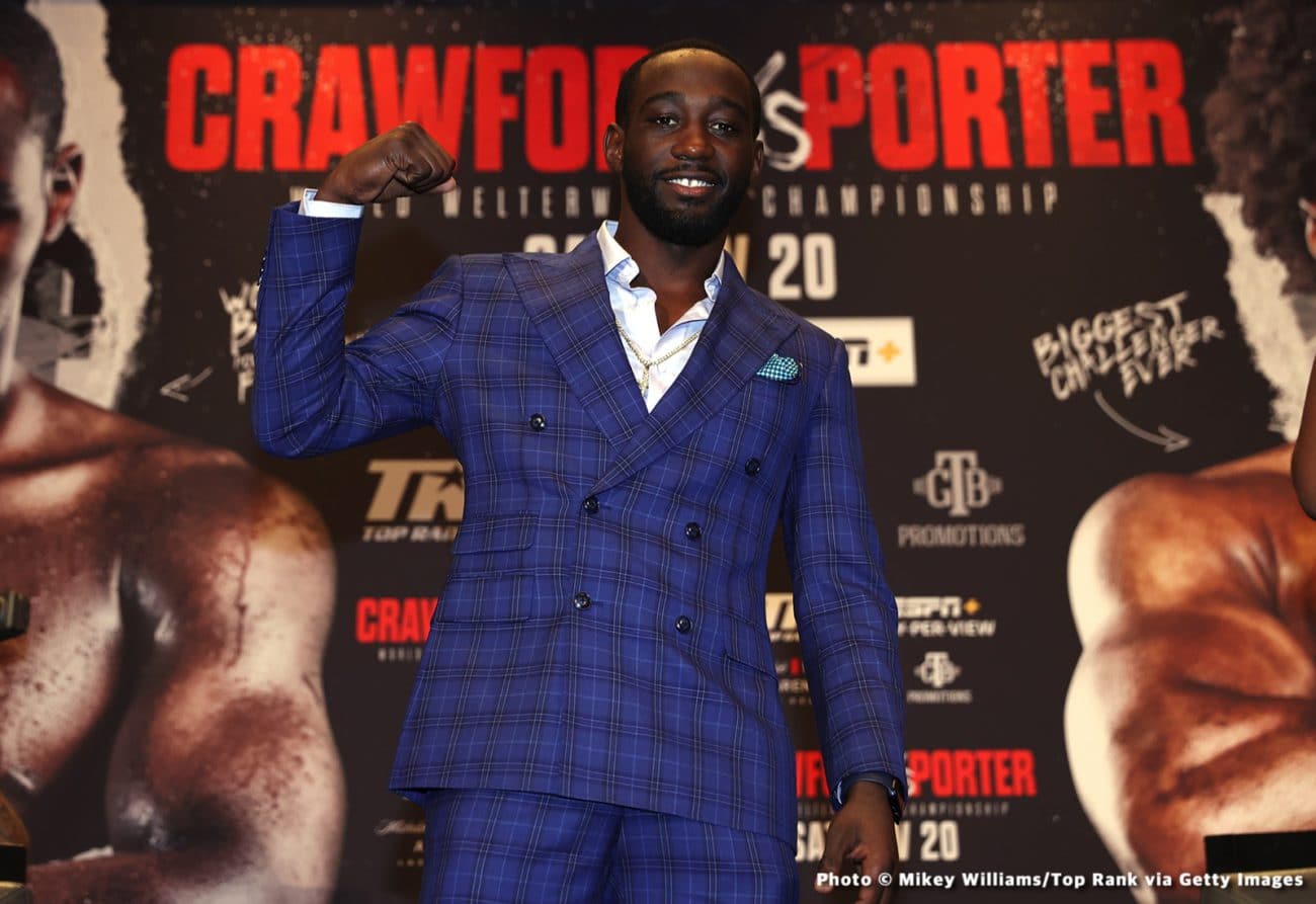 Image: Terence Crawford says he'd beat Canelo, warns Spence not to move up