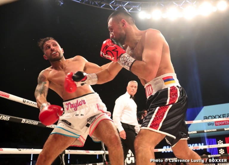 Image: Boxing Results: David Avanesyan smashes Liam Taylor in 2nd round blowout