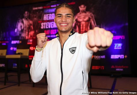 LIVE: Herring, Stevenson ESPN+ Weigh In Live Stream - Boxing News Shakur Stevenson