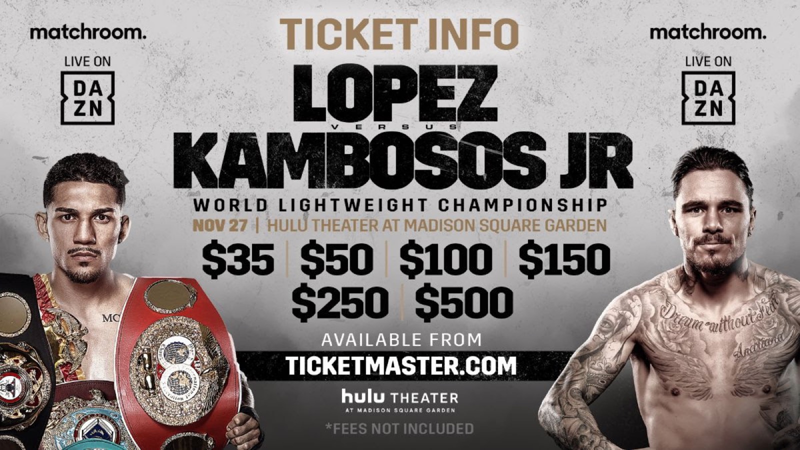 Image: Teofimo Lopez ready to humble George Kambosos Jr