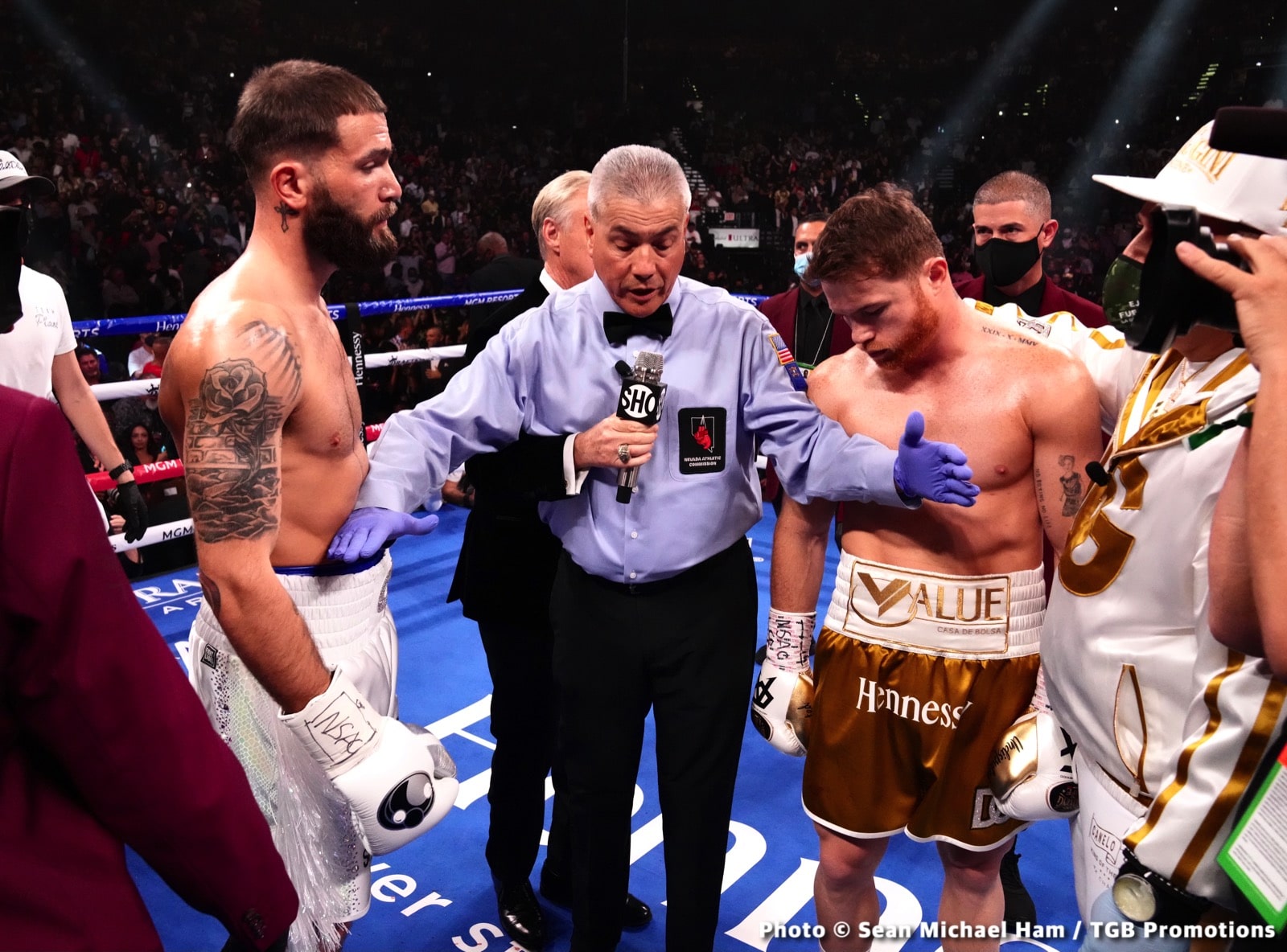 Caleb Plant, Canelo Alvarez, Teofimo Lopez boxing photo and news image