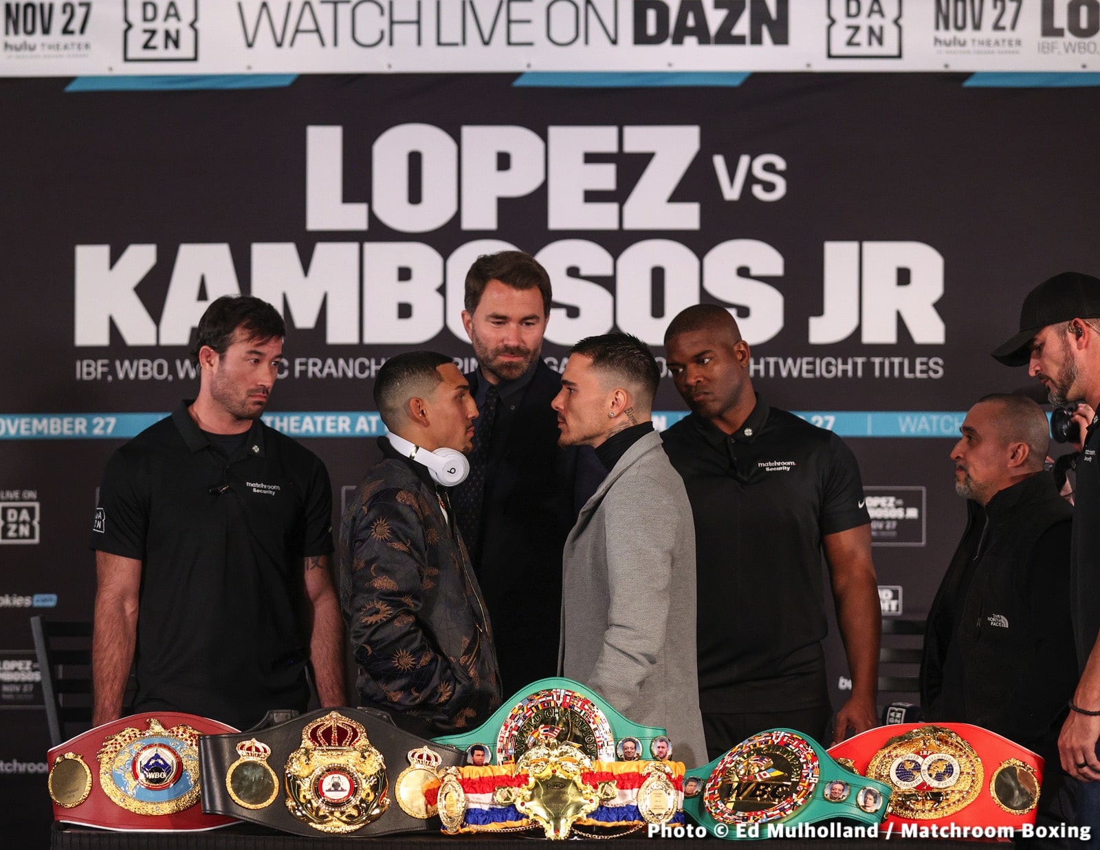 Image: Lopez Jr. vs. Kambosos Jr. - press quotes & photos