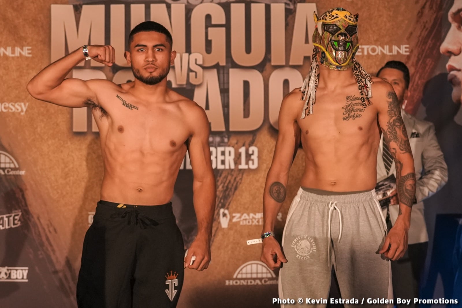 Image: Jaime Munguia 160 vs. Gabe Rosado 159.4 - weigh-in results