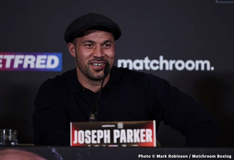 Image: Joseph Parker Admits Being Champion Weighed Heavy