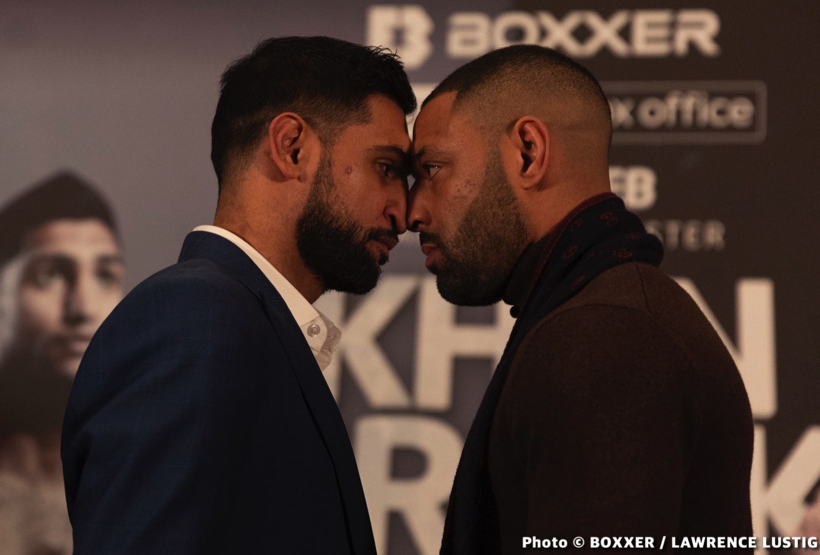 Image: Amir Khan vs. Kell Brook on Feb.19th in Manchester, England