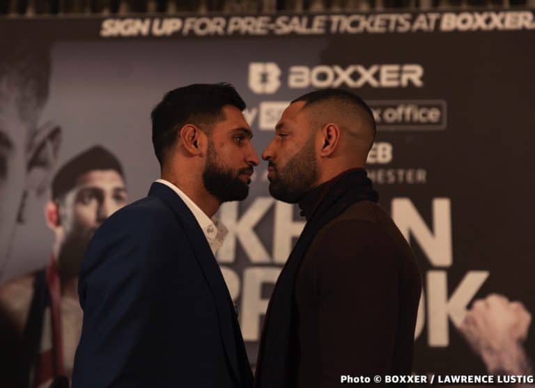 Image: Kell Brook says Amir Khan fight has 'rematch clause' for Feb.19th