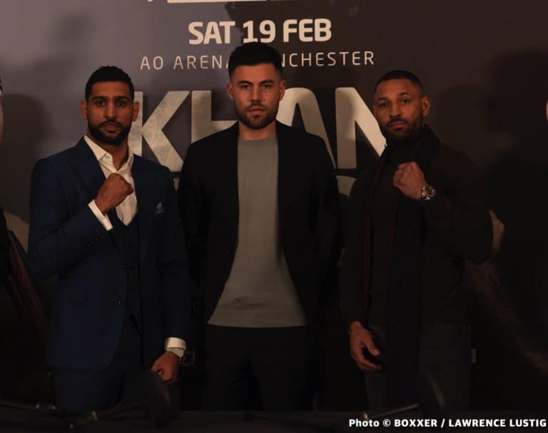Image: Kell Brook: 'On February 19th, Amir Khan hits the deck for the final time'