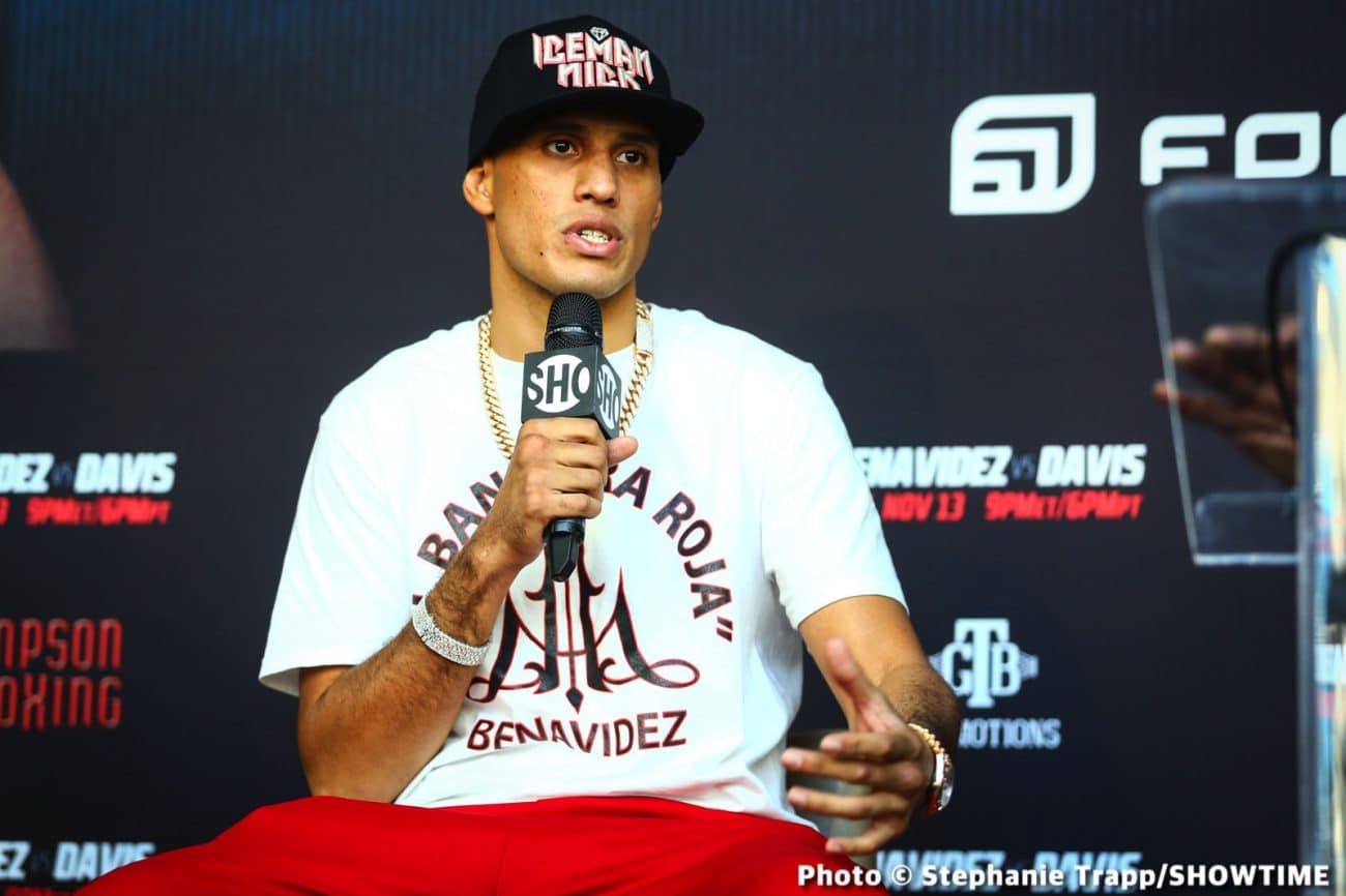 Image: Benavidez wants Andrade next or he'll go to 175
