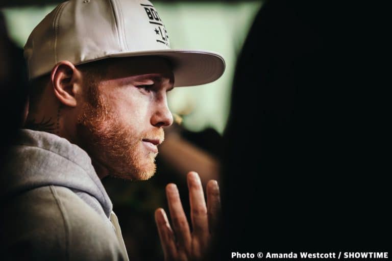 Image: Canelo Alvarez reflects on slapping Caleb Plant, willing to face-off with him