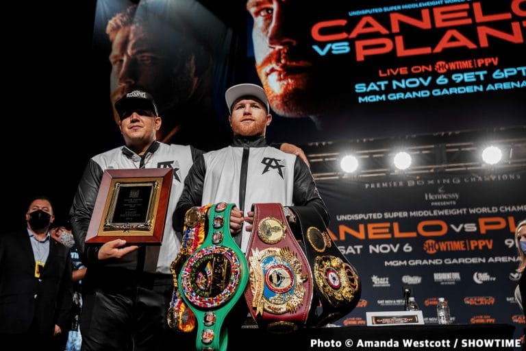 Image: Saul Canelo Alvarez vs. Caleb Plant: Analysis, Keys to Victory and Prediction