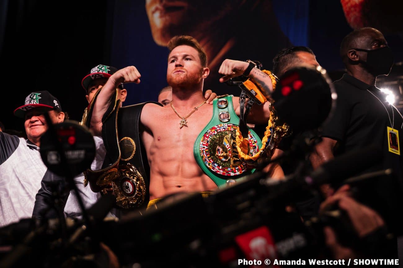 LIVE Canelo Alvarez - Caleb Plant Showtime Weigh-In Stream