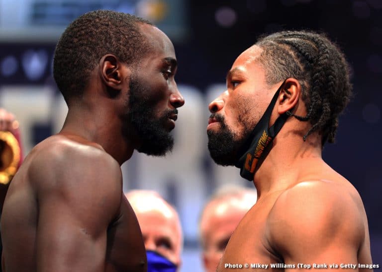 Image: Terence Crawford 146.4 vs. Shawn Porter 146.6 - weigh-in results