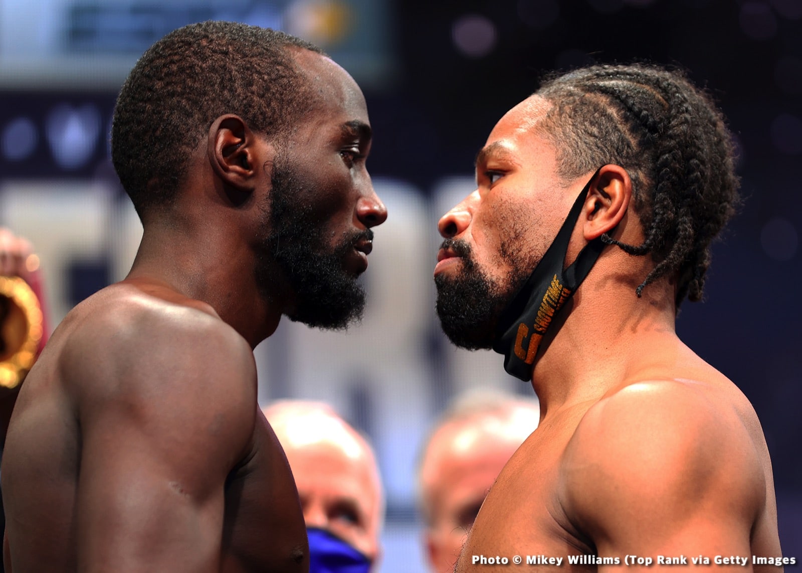Image: LIVE: Bud Crawford vs Porter ESPN+ Weigh In