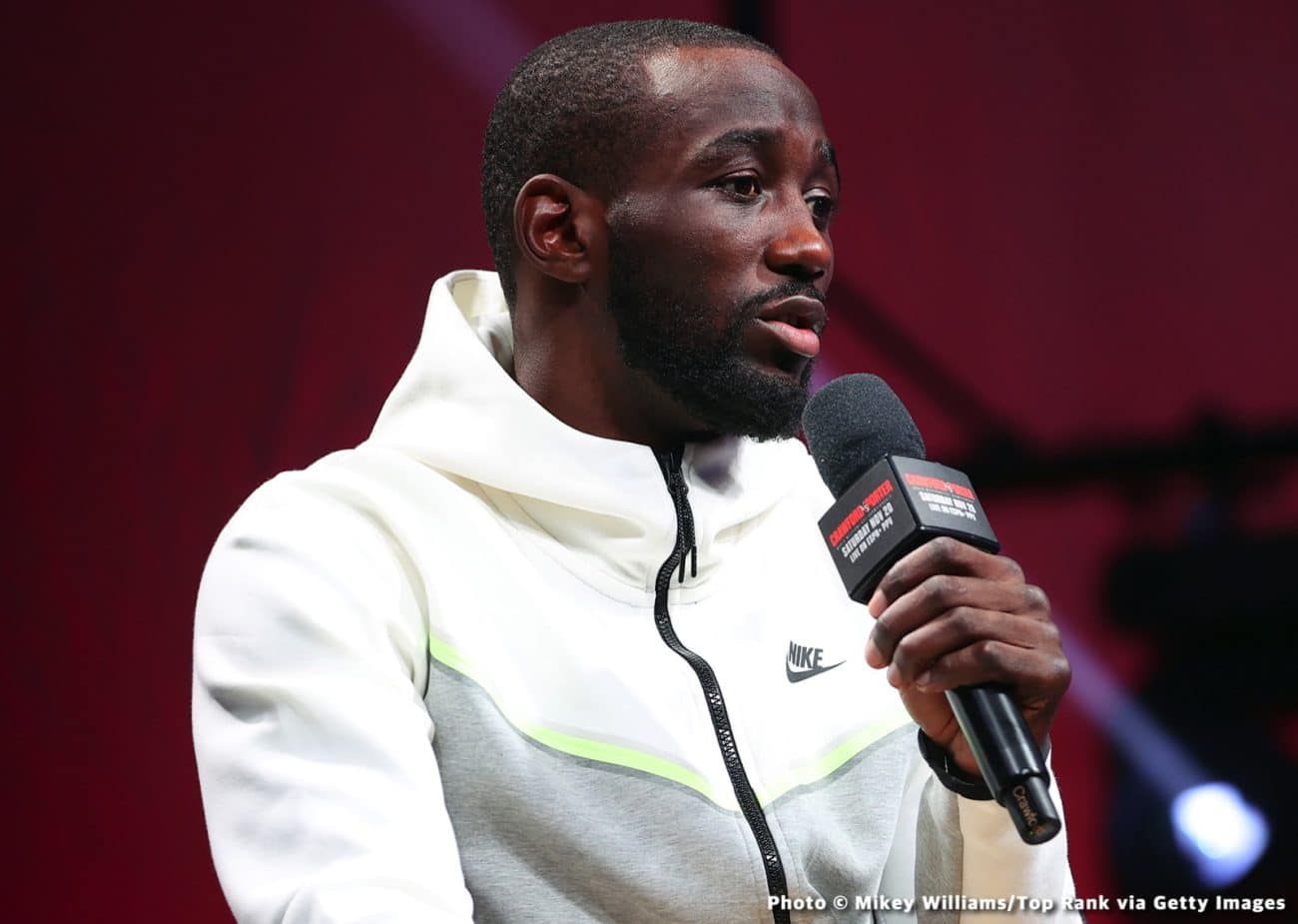 Image: Terence Crawford staying ready, training for Errol Spence Jr fight