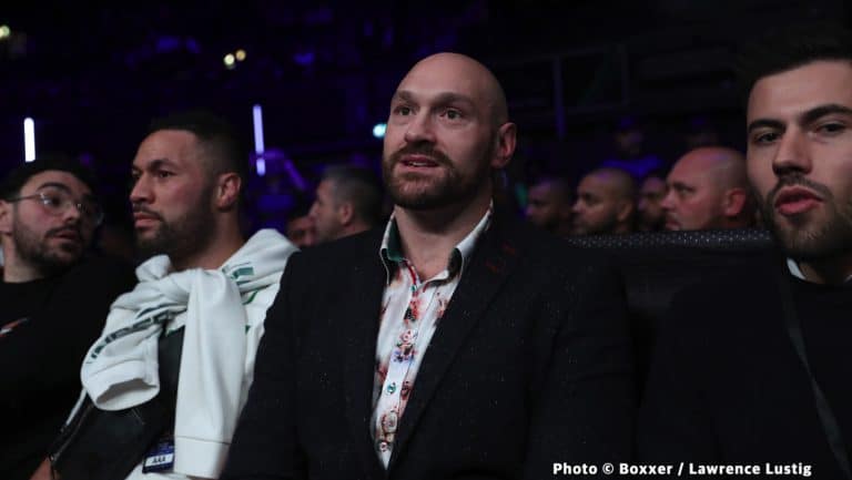 Image: Tyson Fury losing patience with Joshua on step aside situation