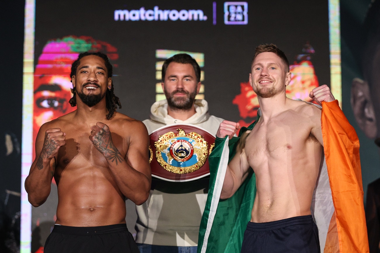Image: Demetrius Andrade 160 vs. Jason Quigley 159.8 - weigh-in results