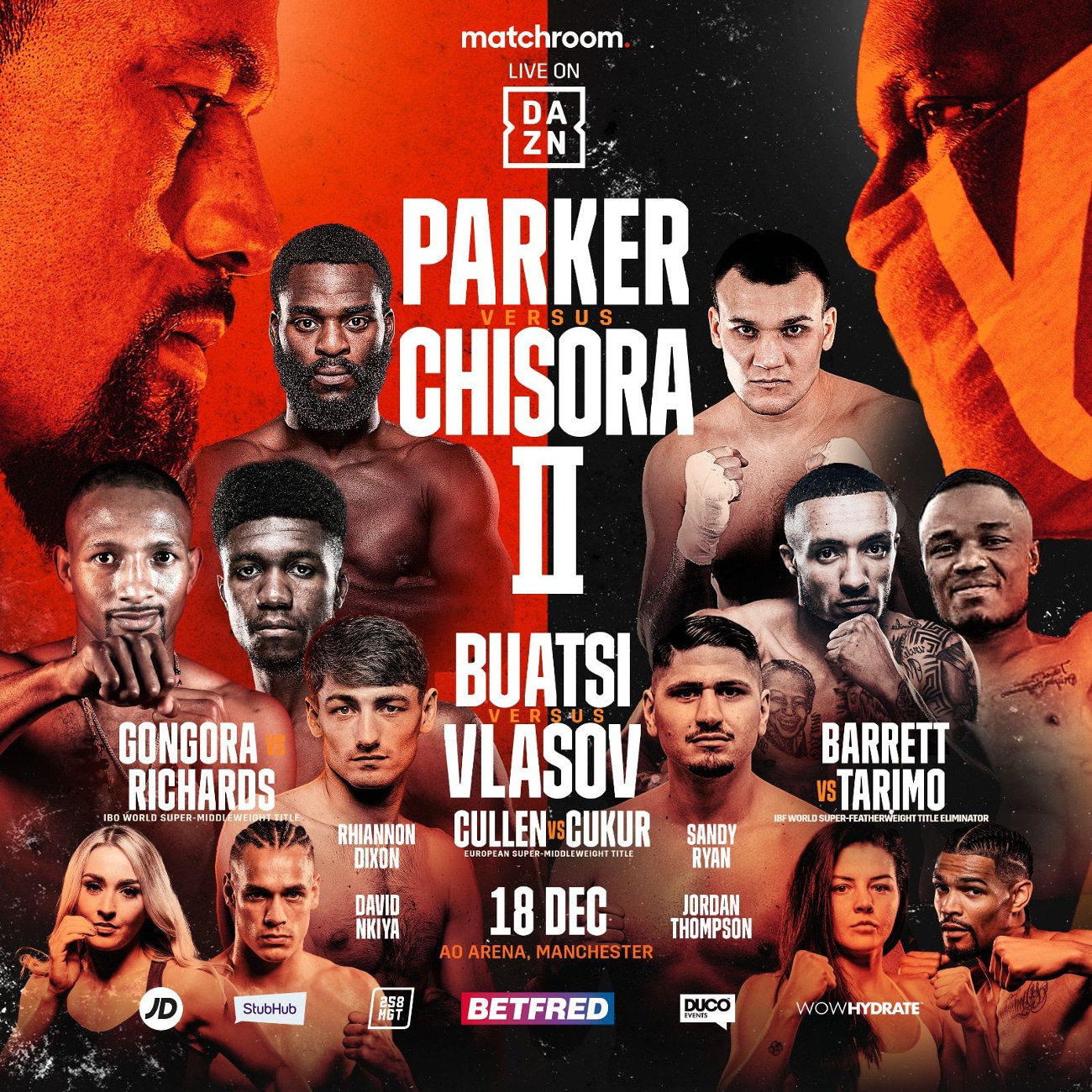 Joshua Buatsi vs. Maxim Vlasov on Dec.18th in Manchester