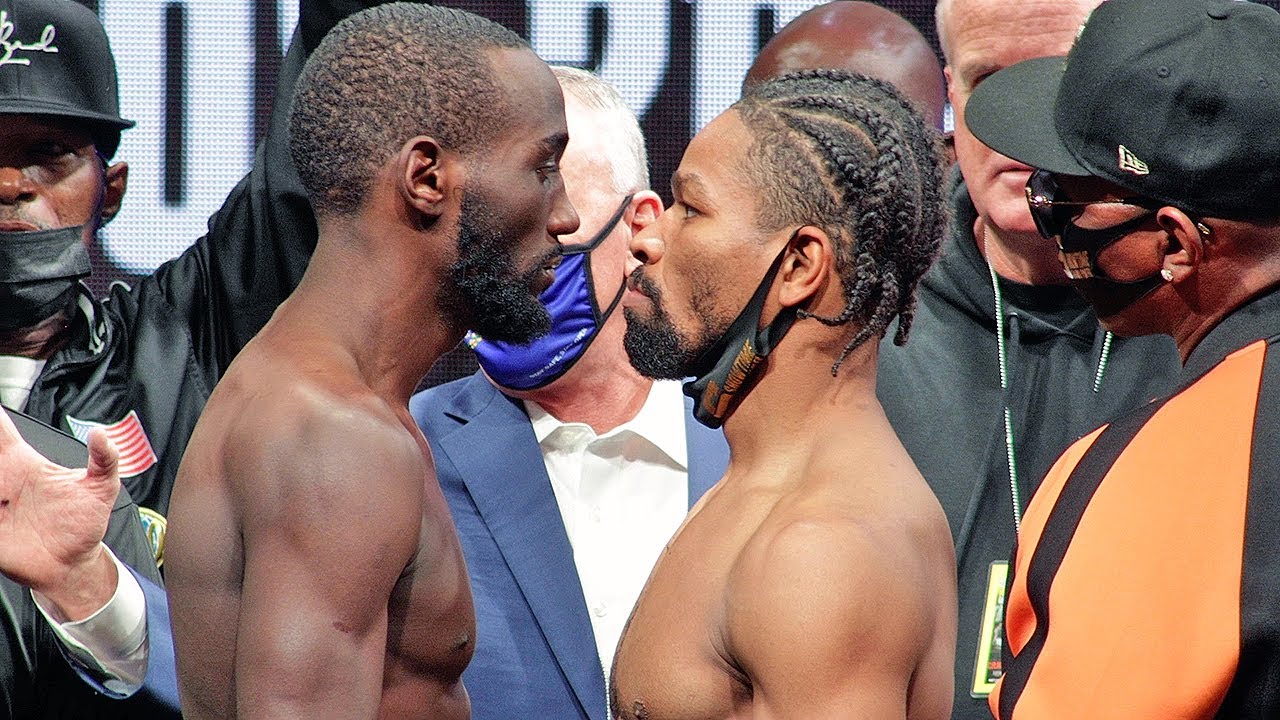 Terence Crawford 146.4 vs. Shawn Porter 146.6 - weigh-in results