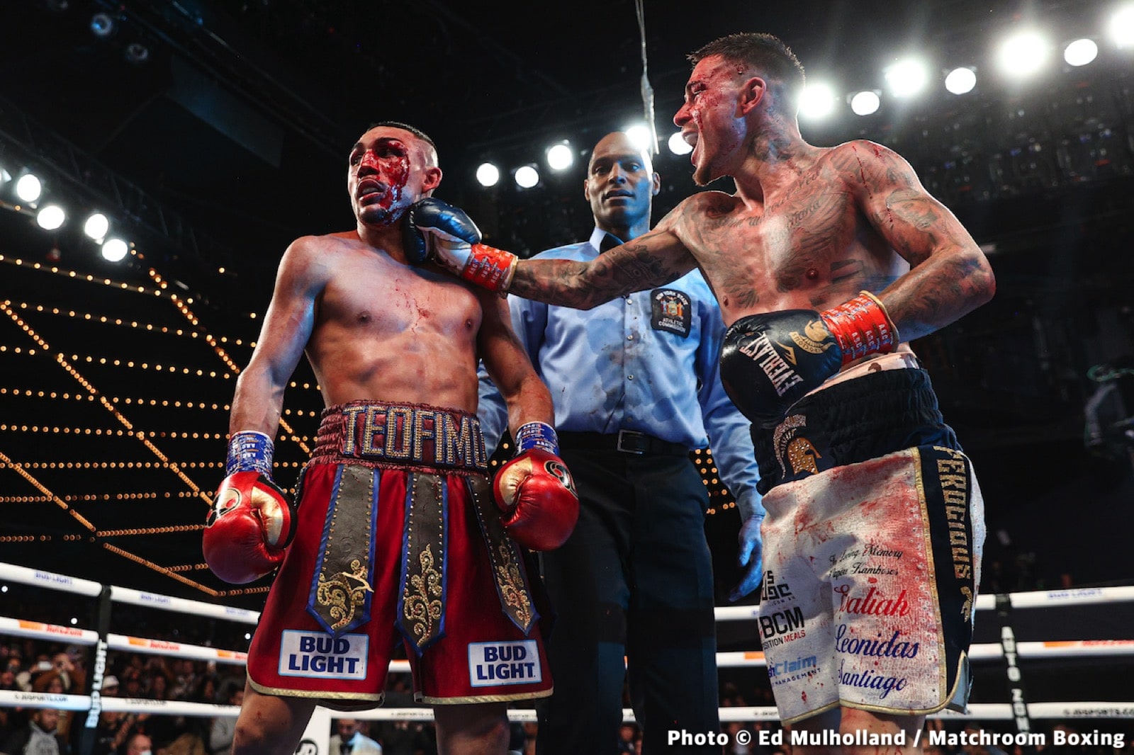 Teofimo Lopez, George Kambosos Jr boxing photo and news image