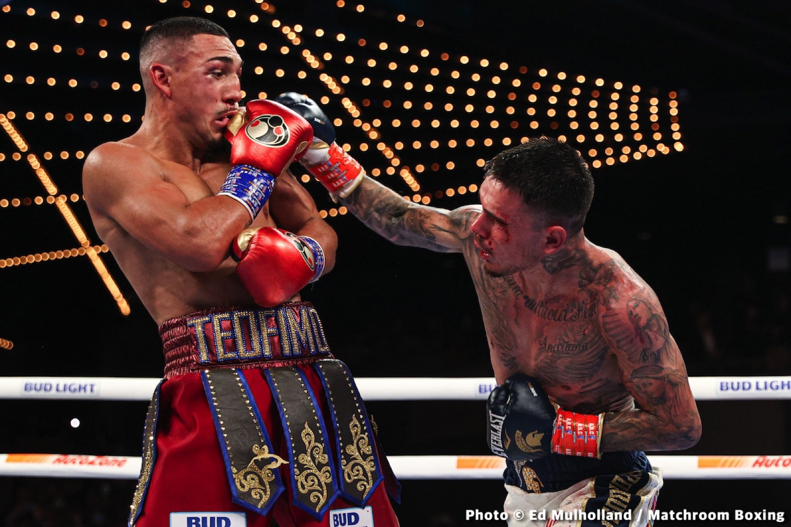 Demetrius Andrade, Teofimo Lopez boxing photo and news image