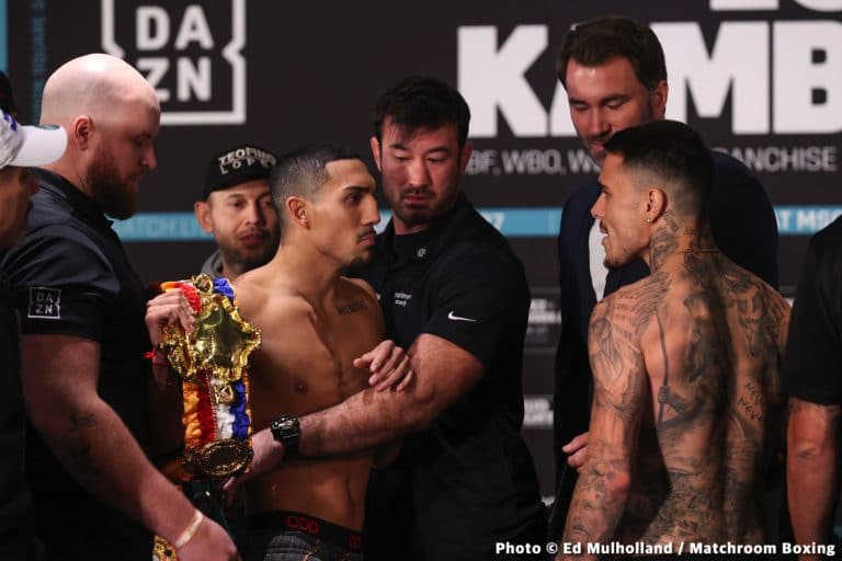 Image: Teofimo Lopez suffered with Pneumomediastinum going into George Kambosos Jr fight