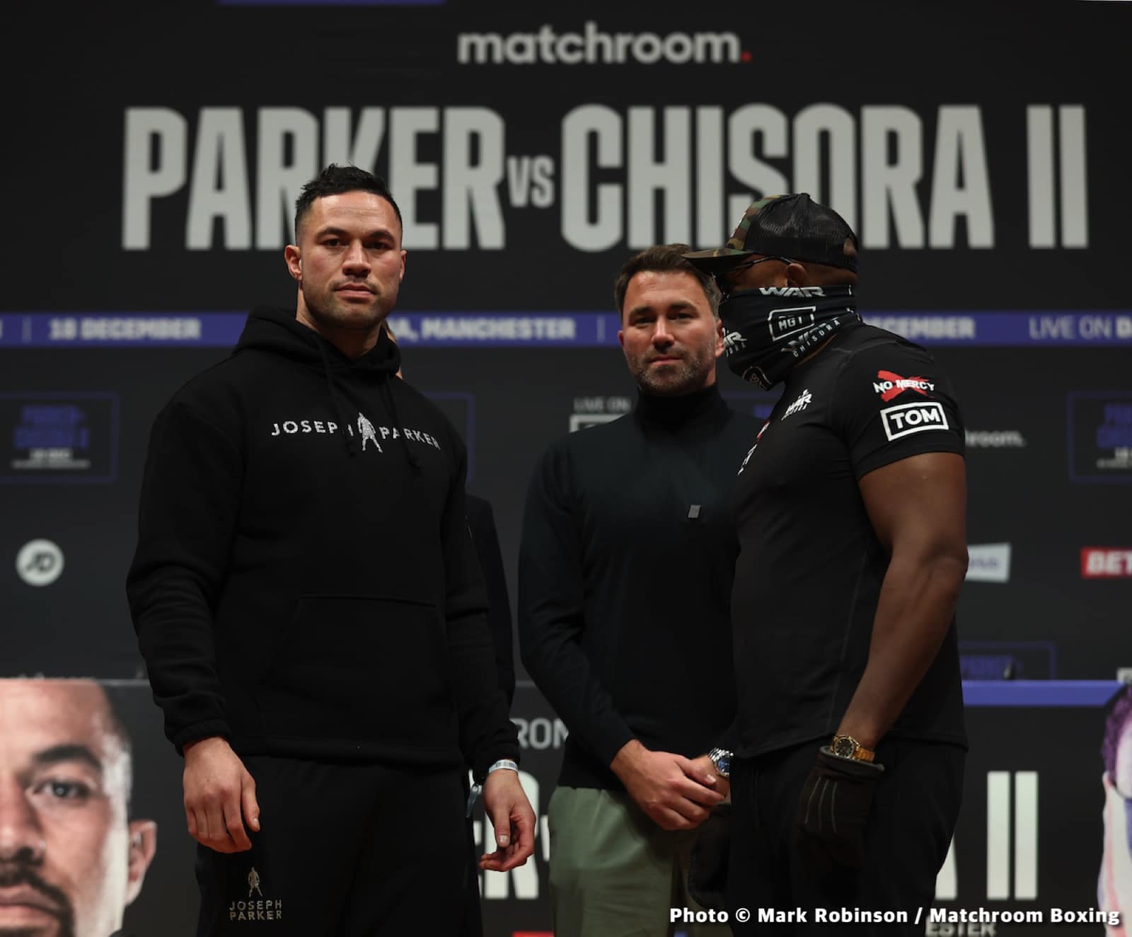 Image: Derek Chisora, Joe Parker final DAZN quotes for Saturday