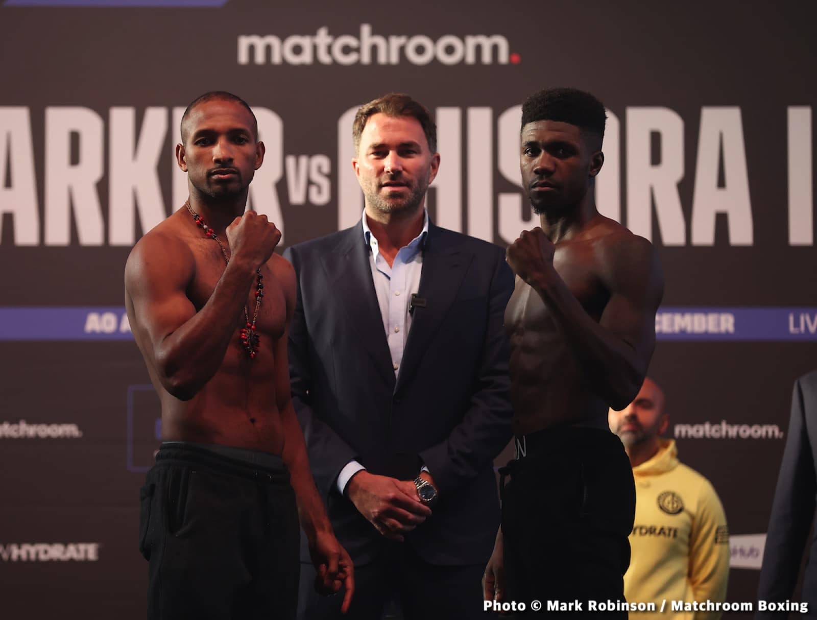 Image: Joseph Parker bulks up to 251, Dereck Chisora 248 1/2 - weigh-in results