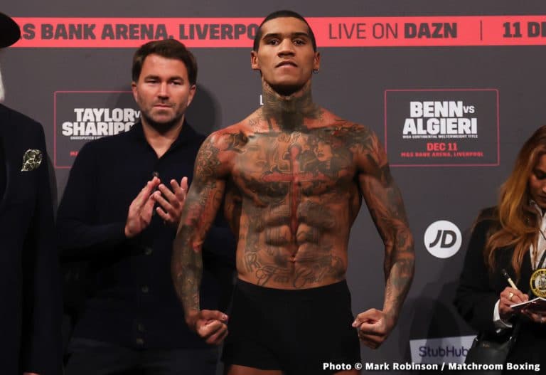Image: Conor Benn wants Keith Thurman after Maurice Hooker fight on April 23rd